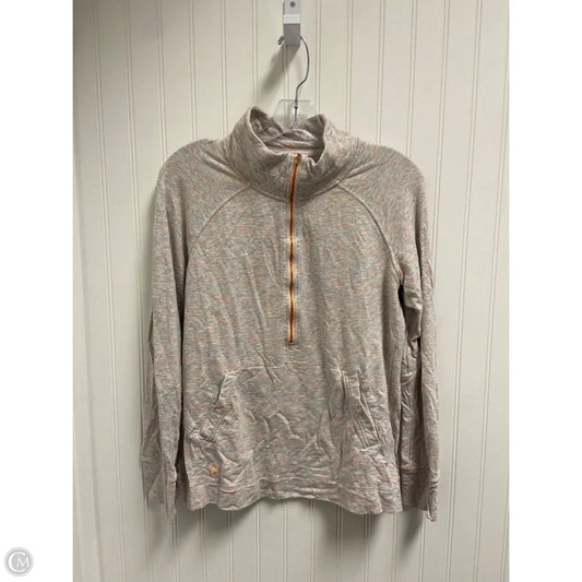 Jacket Designer By Lilly Pulitzer In Grey & Orange, Size: M