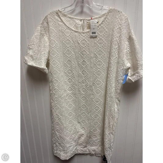 Dress Casual Short By Current/elliott In Ivory, Size: Xs
