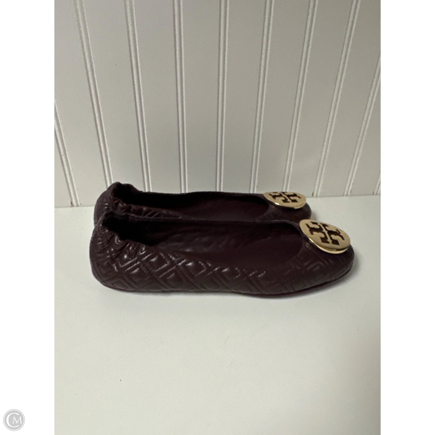 Shoes Designer By Tory Burch In Maroon, Size: 9