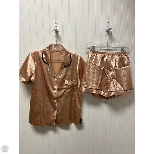 Pajamas 2pc By Clothes Mentor In Peach, Size: S