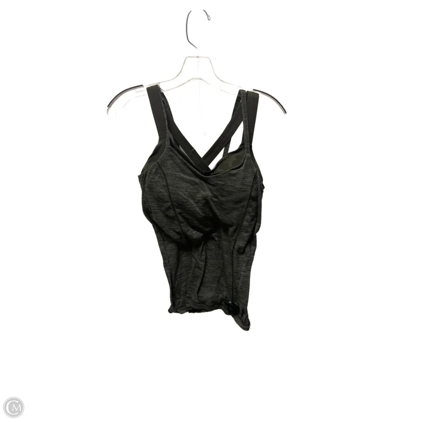 Athletic Tank Top By Lululemon In Green, Size: M
