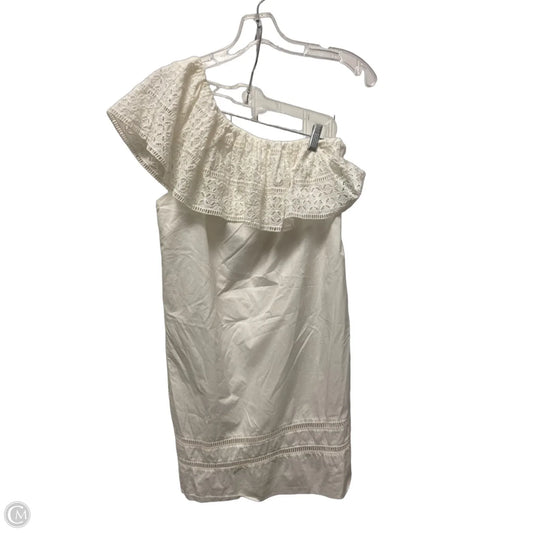 Dress Casual Short By Abercrombie And Fitch In White, Size: M