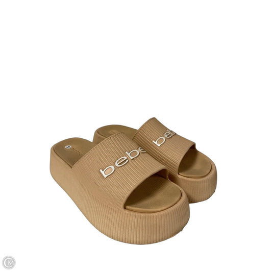 Sandals Sport By Bebe In Tan, Size: 11
