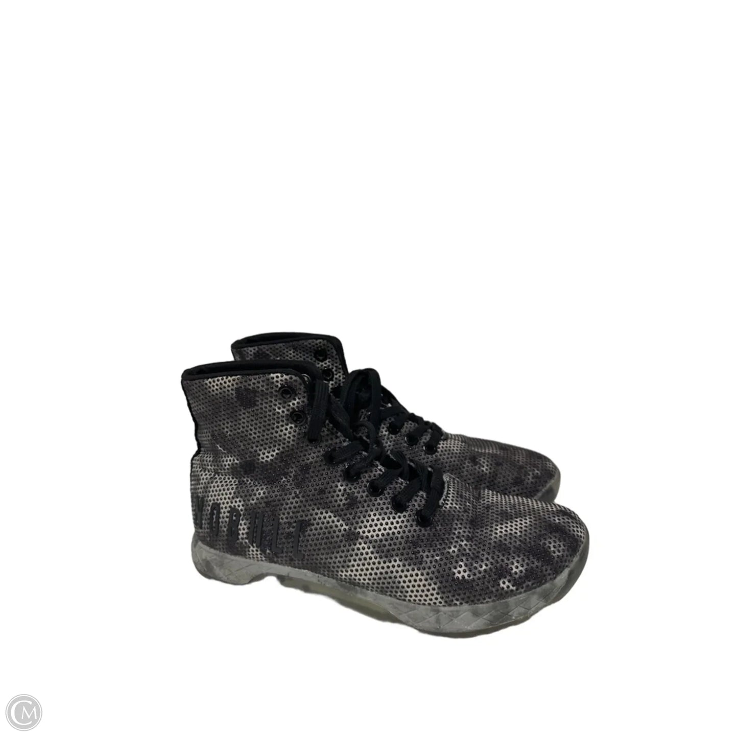 Shoes Sneakers By Nobull In Black & Cream, Size: 6.5