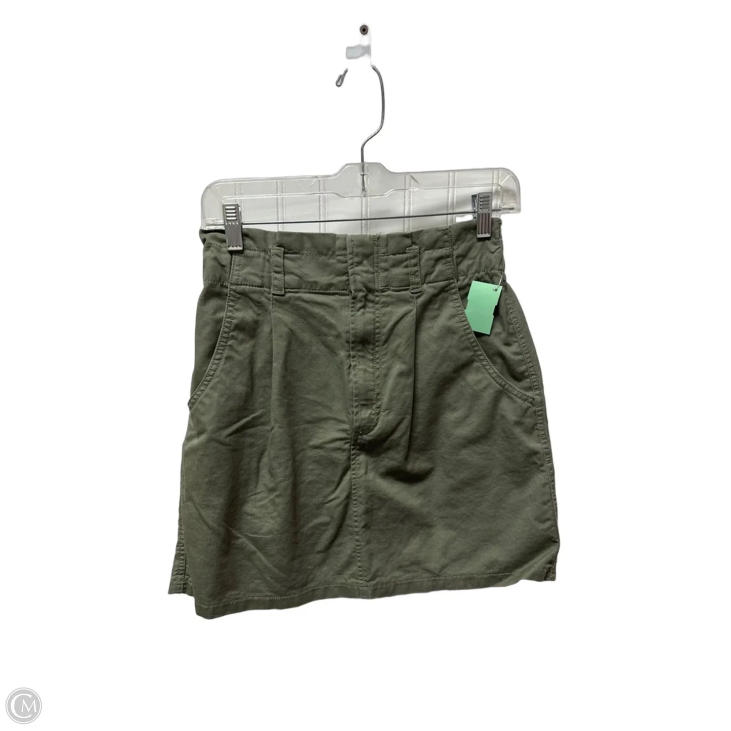Skirt Mini & Short By Loft In Green, Size: 0