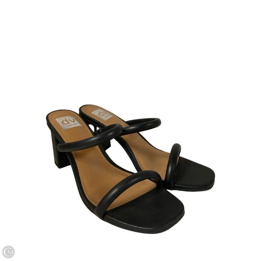 Sandals Heels Block By Dolce Vita In Black, Size: 9