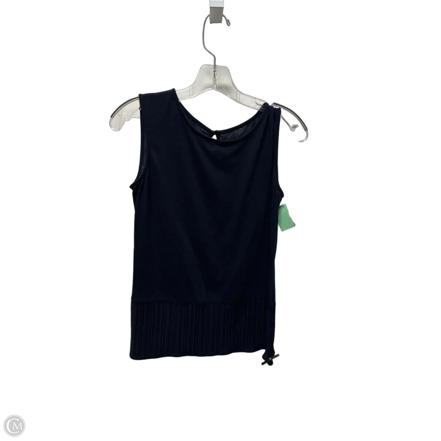 Top Sleeveless By Talbots In Navy, Size: Xs