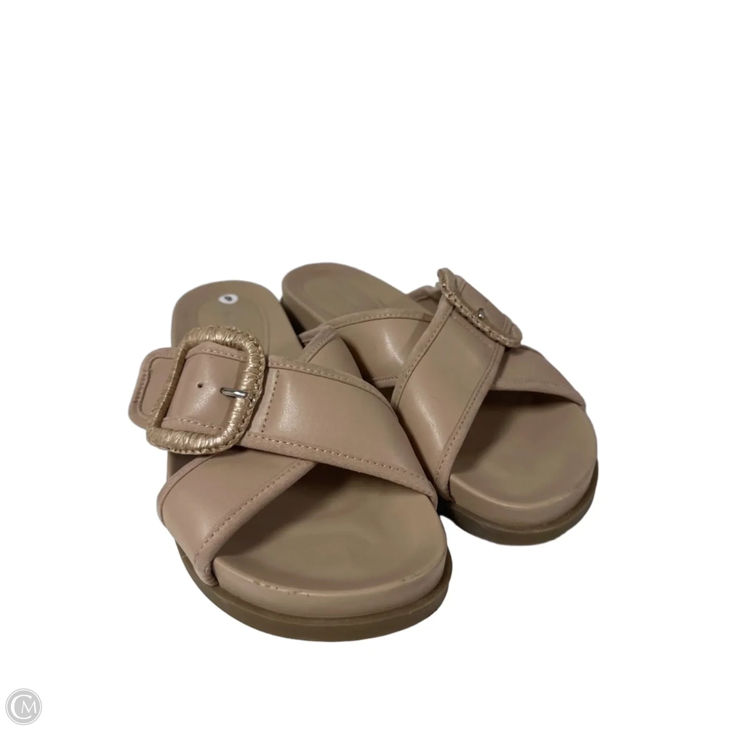 Sandals Flats By Marc Fisher In Beige, Size: 9
