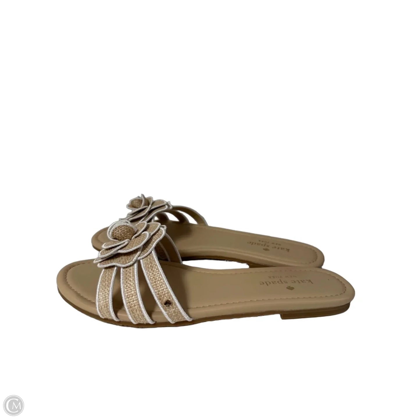 Sandals Designer By Kate Spade In Cream, Size: 10
