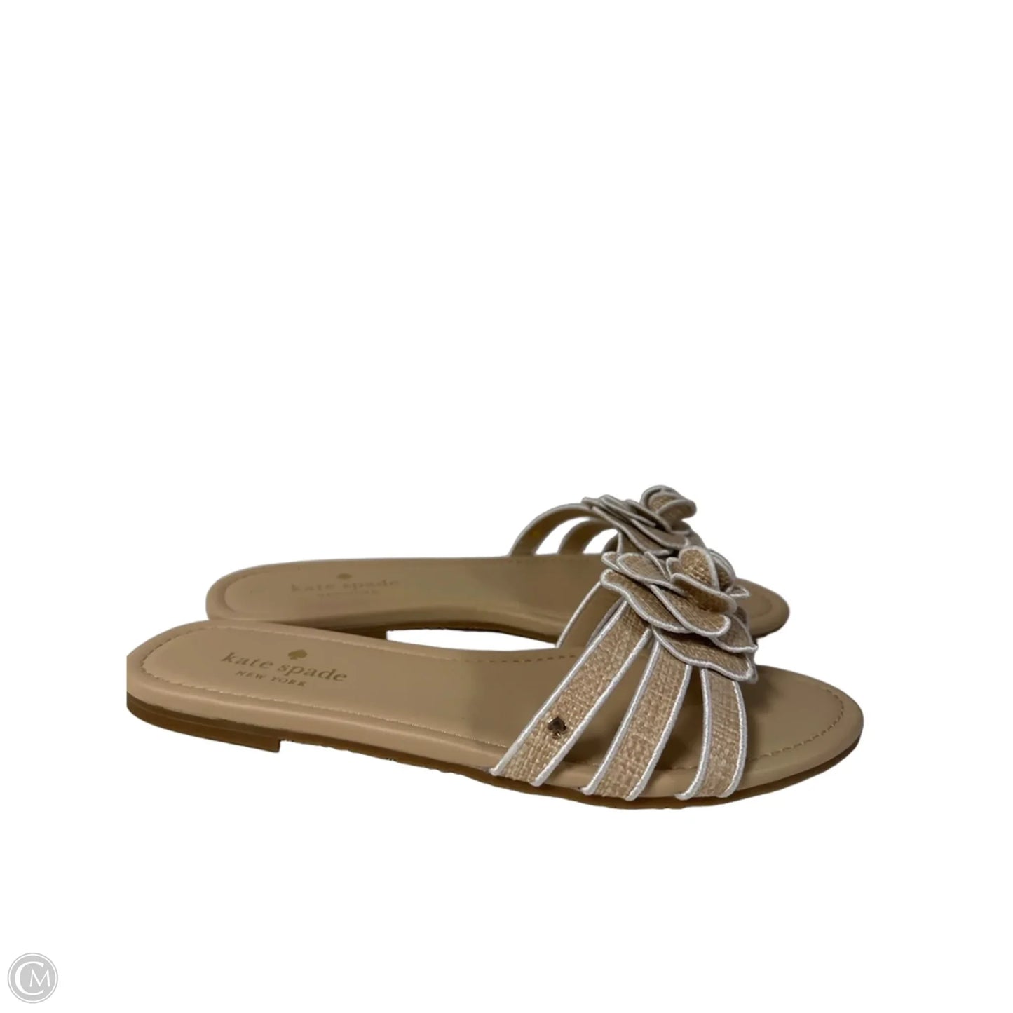 Sandals Designer By Kate Spade In Cream, Size: 10