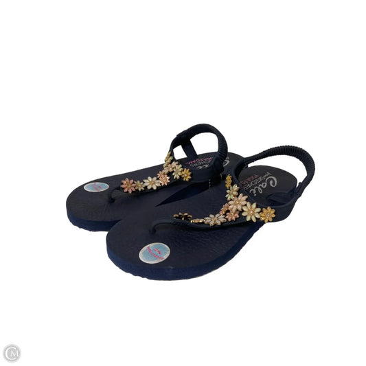 Sandals Sport By Skechers In Navy, Size: 7