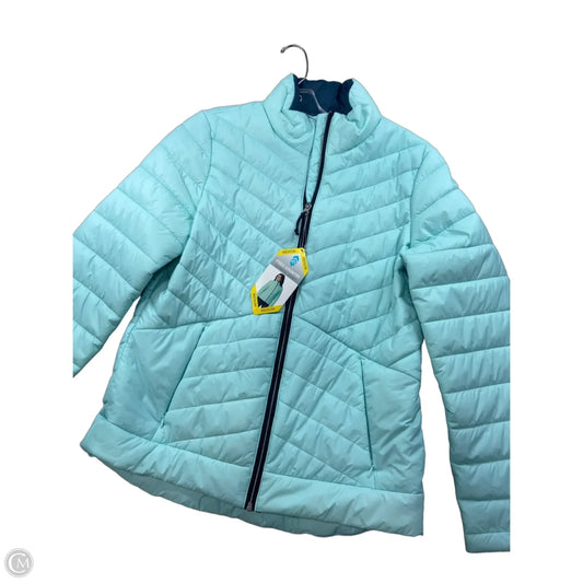 Jacket Puffer & Quilted By Free Country In Aqua, Size: M