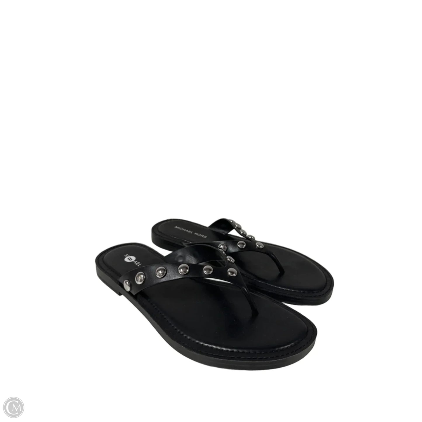 Sandals Designer By Michael Kors In Black, Size: 8