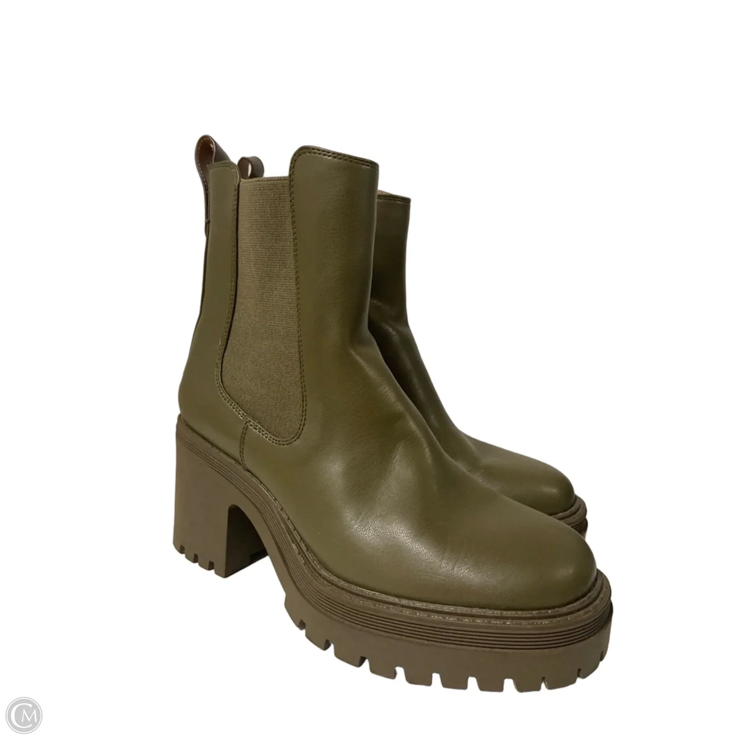 Boots Combat By Sam And Libby In Green, Size: 6