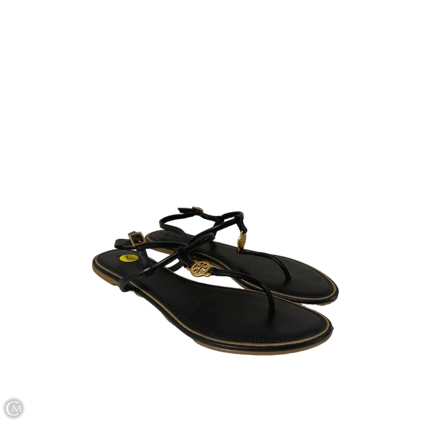 Sandals Designer By Tory Burch In Black, Size: 7