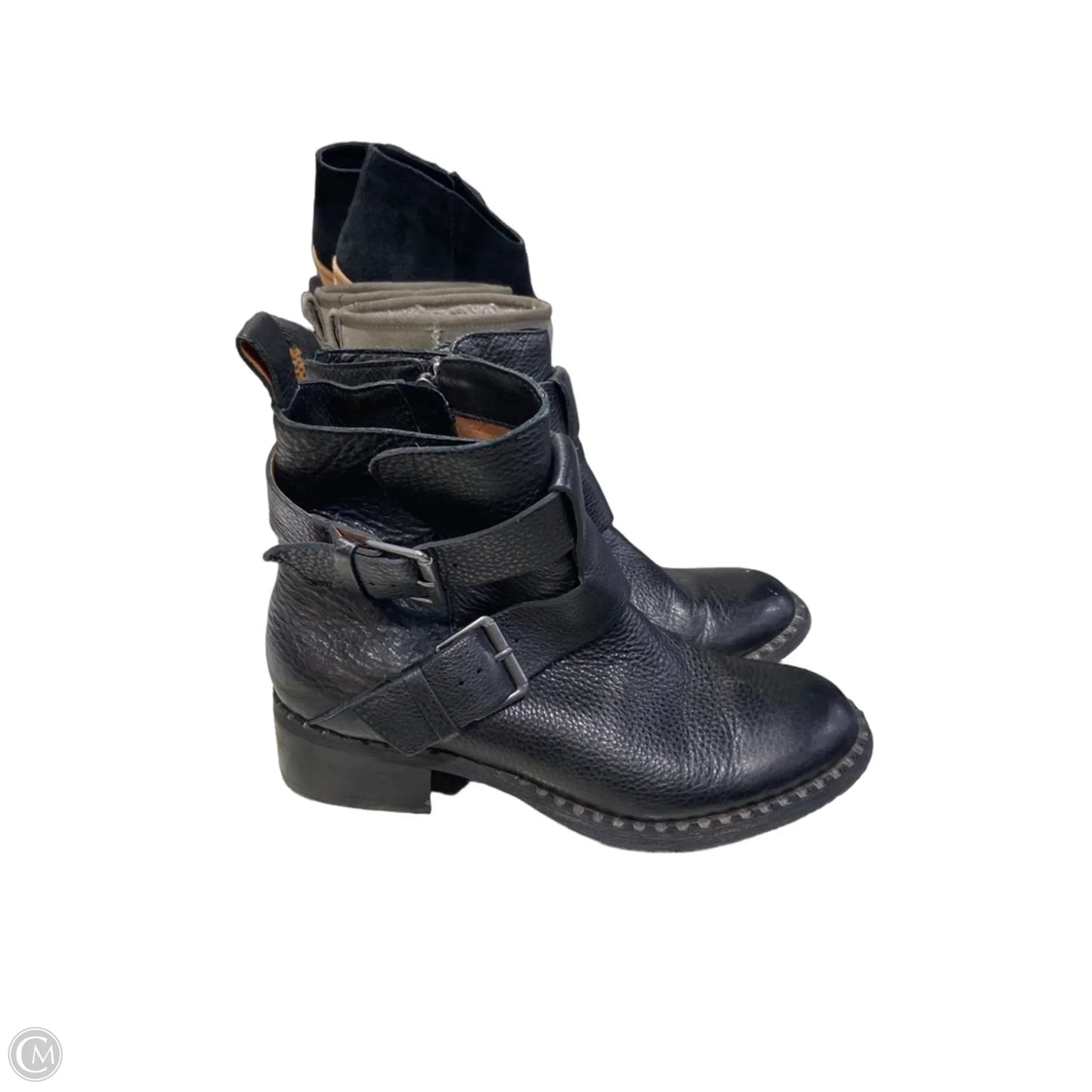 Boots Ankle Flats By Gentle Souls In Black, Size: 7