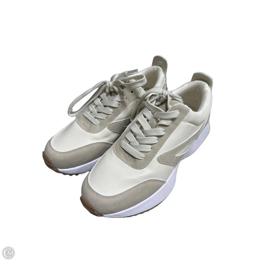 Shoes Sneakers By Clothes Mentor In Beige, Size: 8