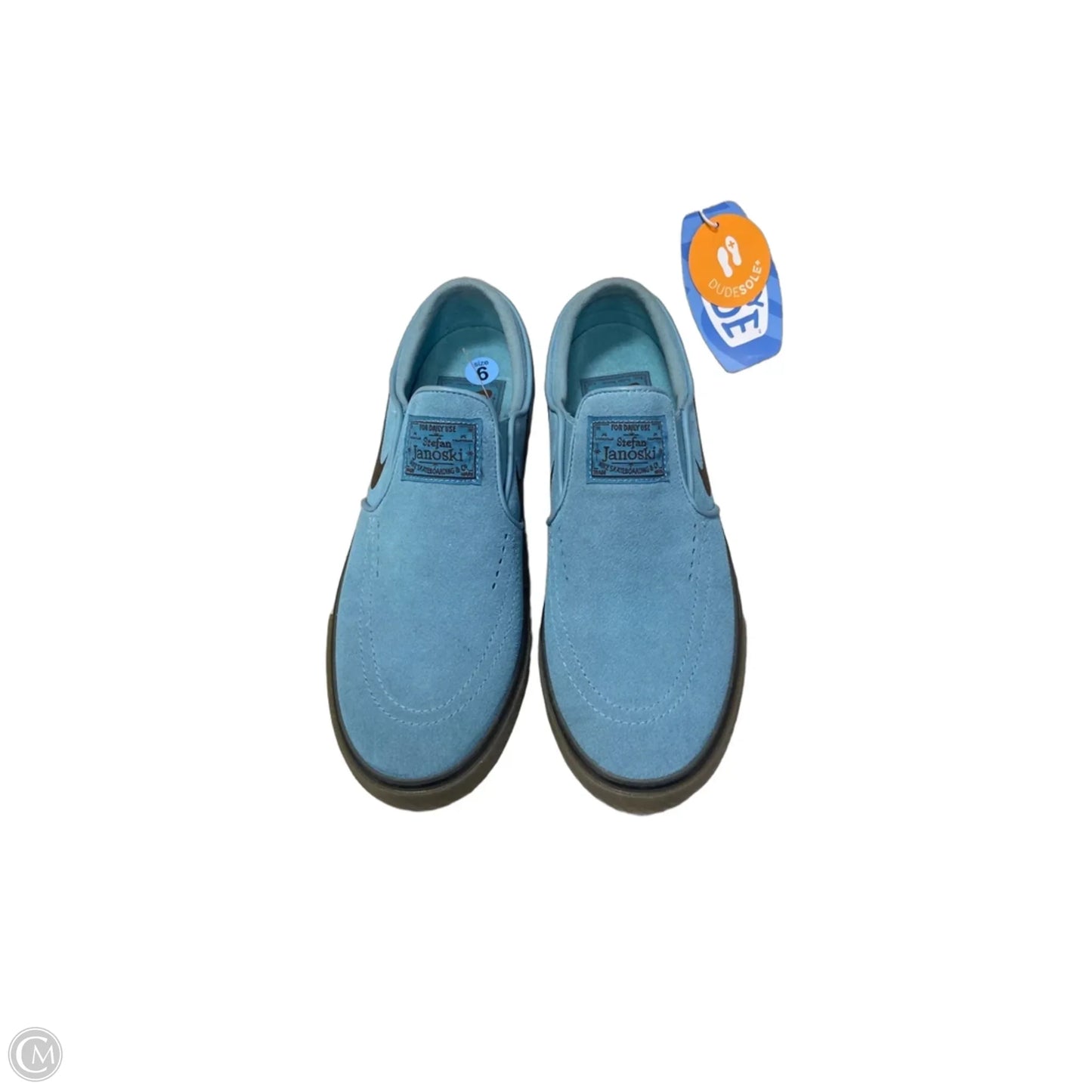 Shoes Flats By Nike In Blue, Size: 6