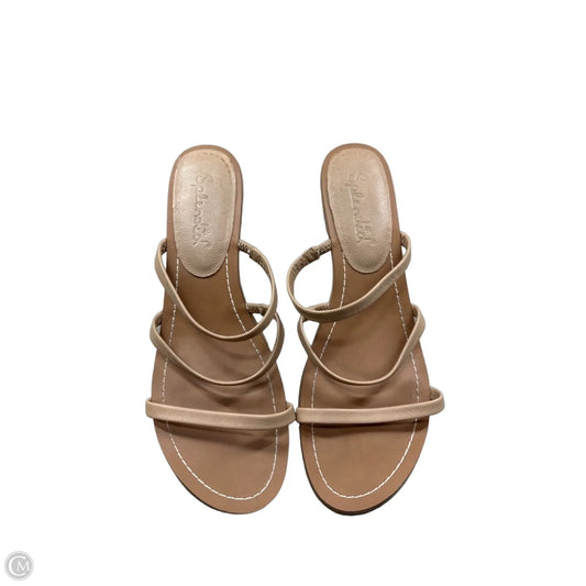 Sandals Flats By Splendid In Tan, Size: 11