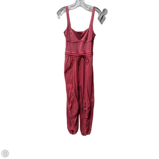 Jumpsuit By Free People In Pink, Size: Xs