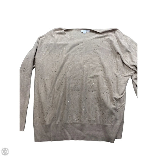 Sweater By Chicos In Beige, Size: Xl