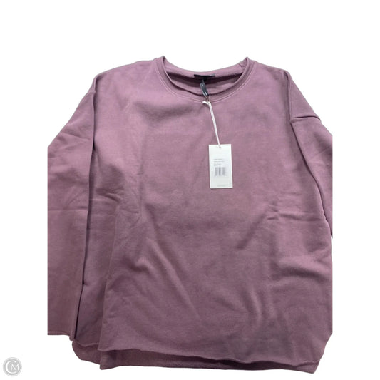 Sweatshirt Crewneck By Clothes Mentor In Purple, Size: L