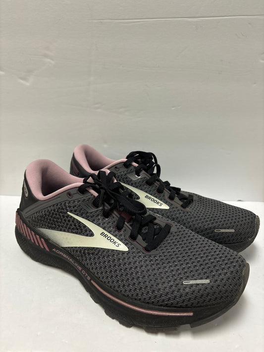 Grey & Purple Shoes Athletic Brooks, Size 11