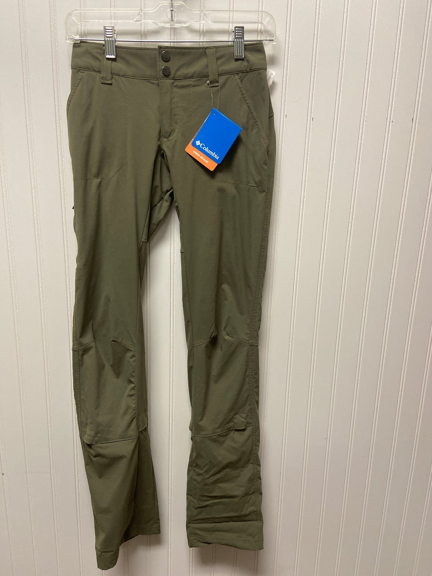 Athletic Pants By Columbia In Green, Size: Xs