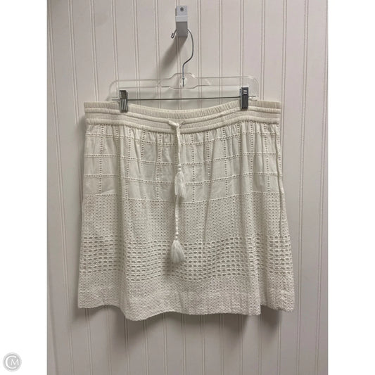 Skirt Mini & Short By Tommy Bahama In White, Size: M