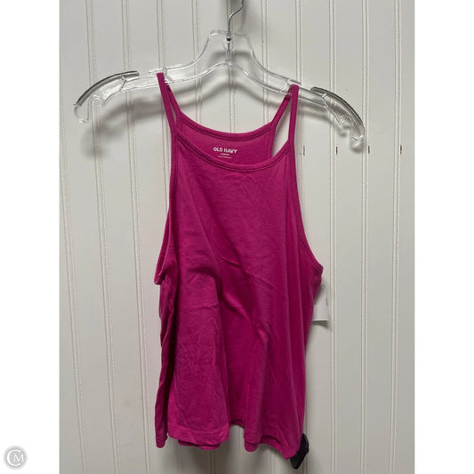 Top Sleeveless Basic By Old Navy In Pink, Size: Sp