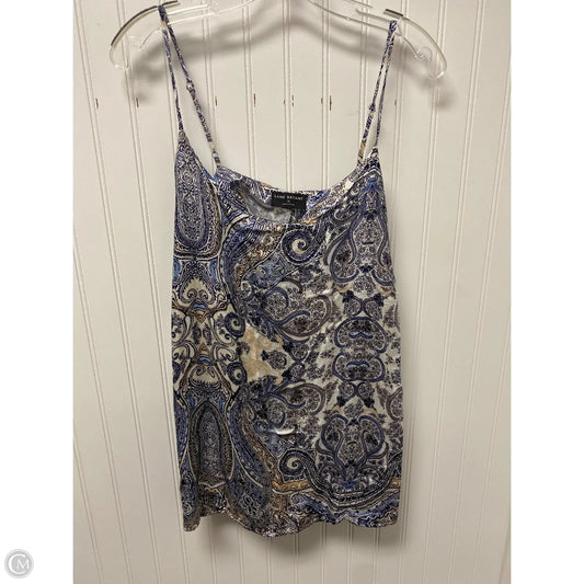 Top Sleeveless By Lane Bryant In Blue & Cream, Size: 1x