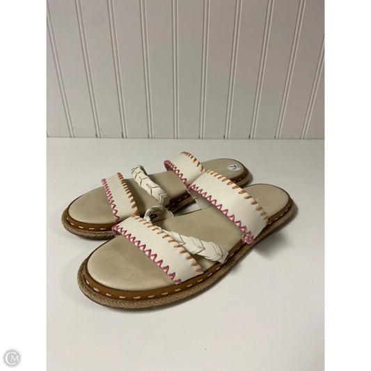 Sandals Flats By Splendid In Beige, Size: 7.5