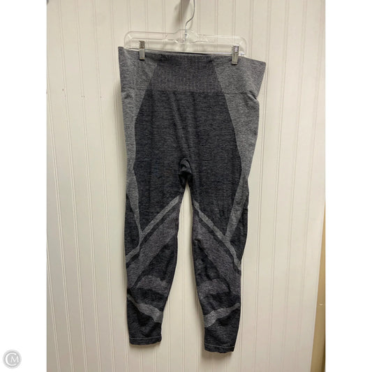 Athletic Leggings By Livi Active In Grey, Size: 3x