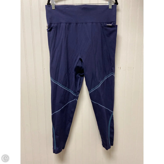 Athletic Leggings By Livi Active In Navy, Size: 3x