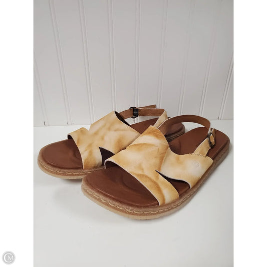 Sandals Flats By Born In Beige, Size: 11