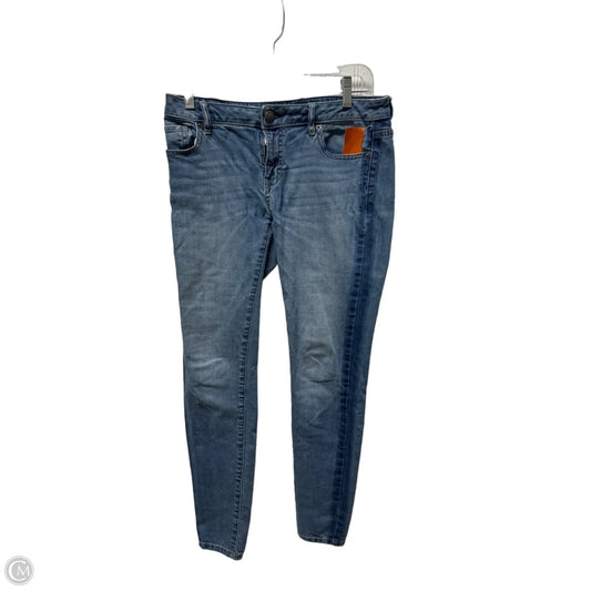 Jeans Straight By Bcbg In Blue, Size: 4