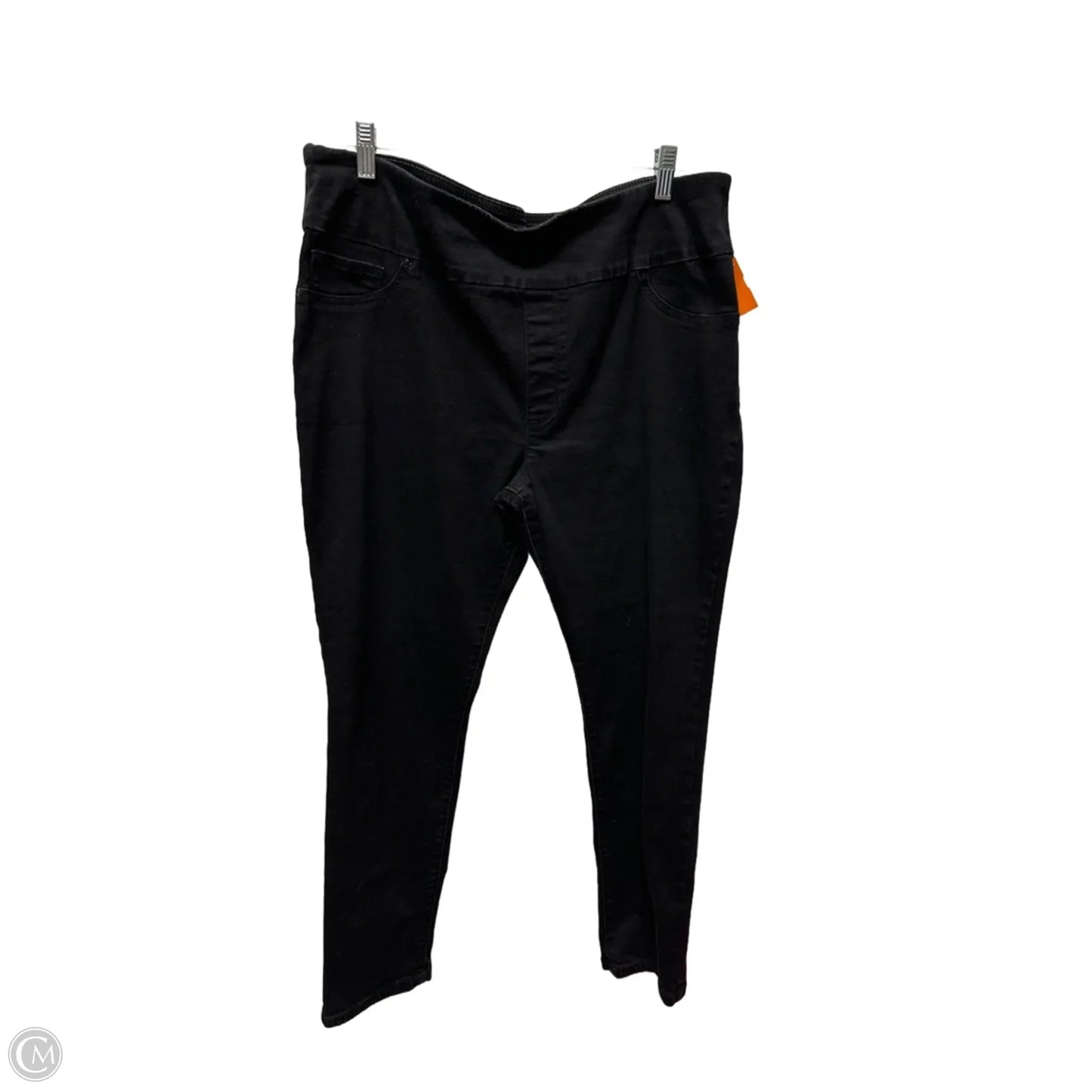 Jeans Skinny By Lee In Black, Size: 18