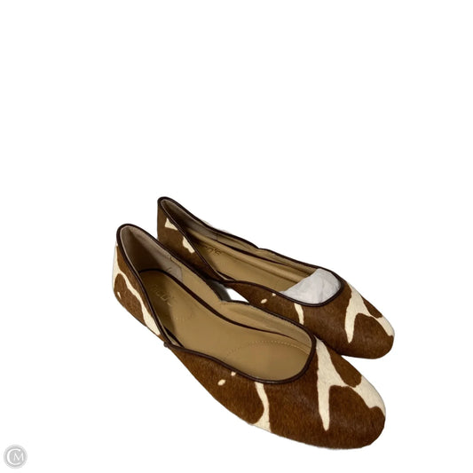 Shoes Flats By Chicos In Animal Print, Size: 7.5