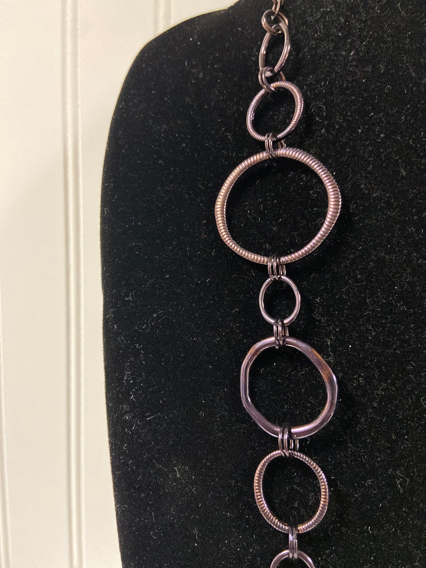 Purple Necklace Chain Clothes Mentor