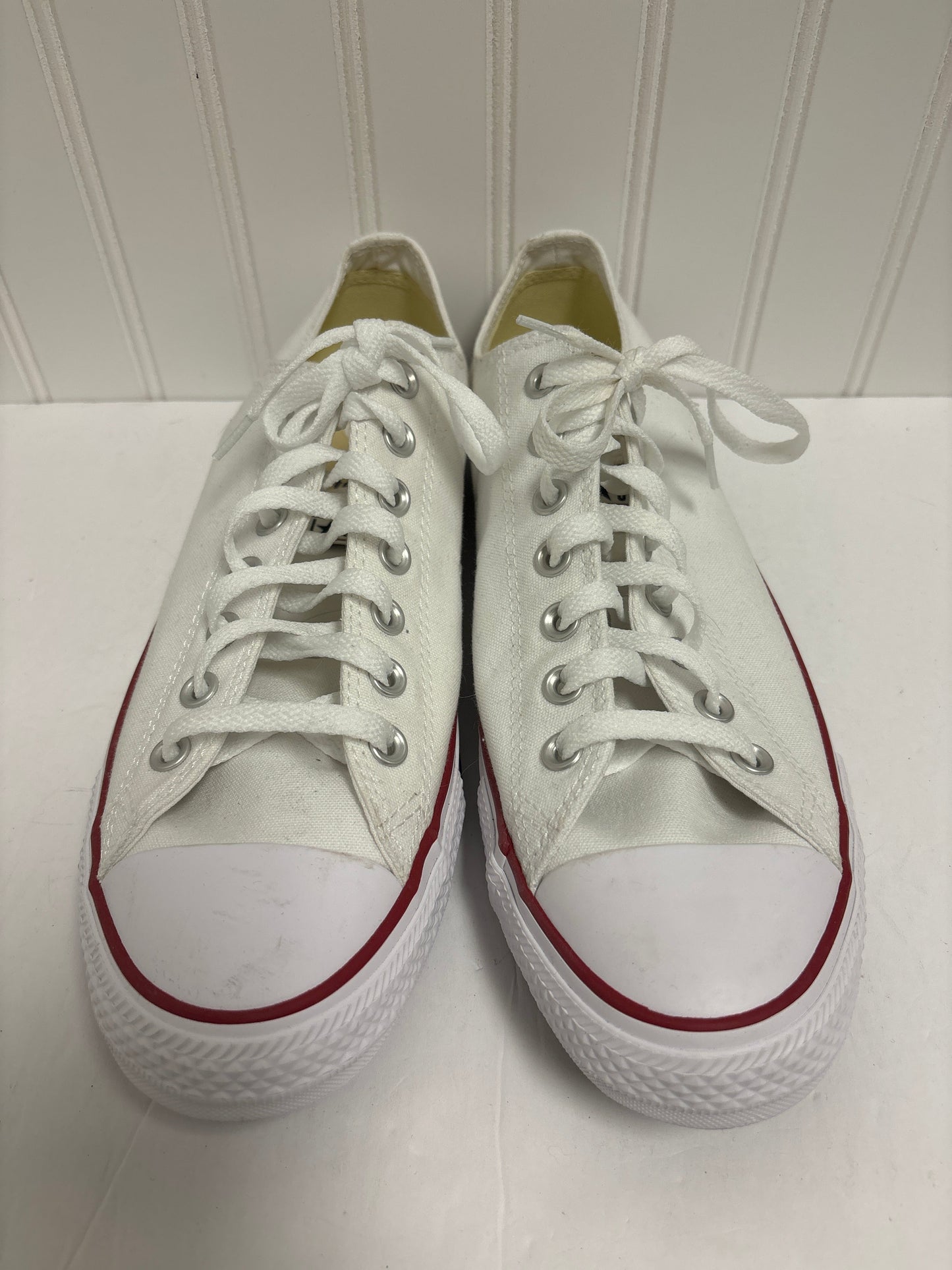 White Shoes Sneakers Converse, Size 10