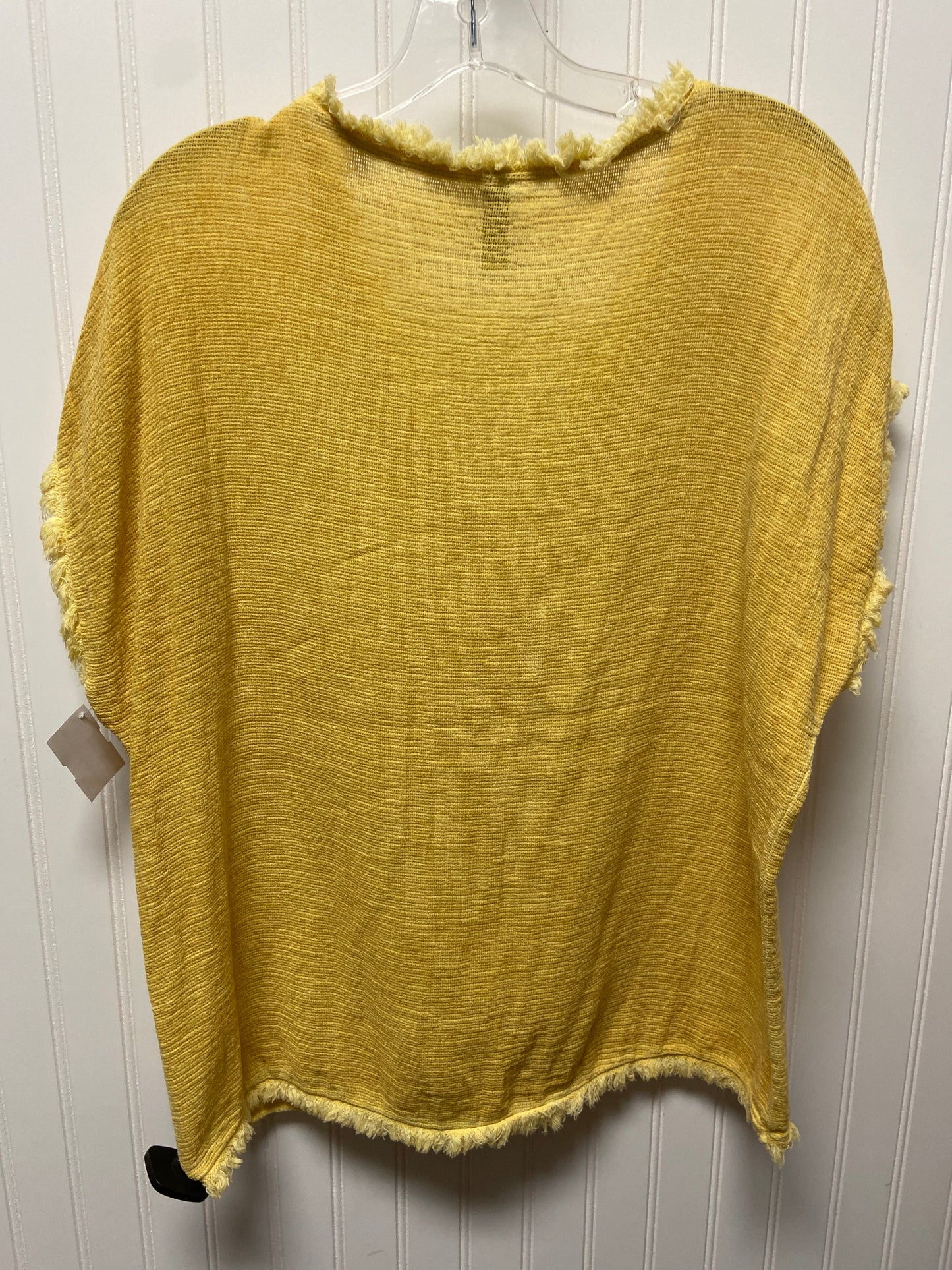 Yellow Swimwear Cover-up Clothes Mentor, Size S