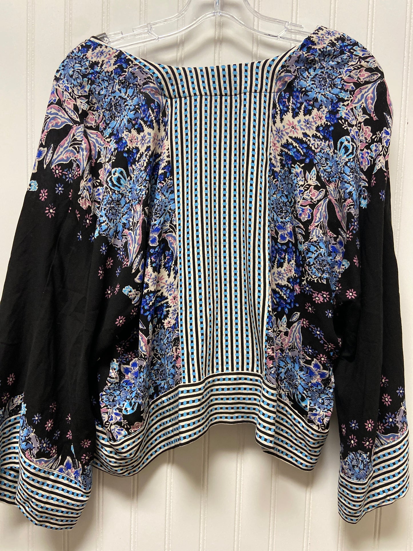 Black Top Long Sleeve Free People, Size Xs