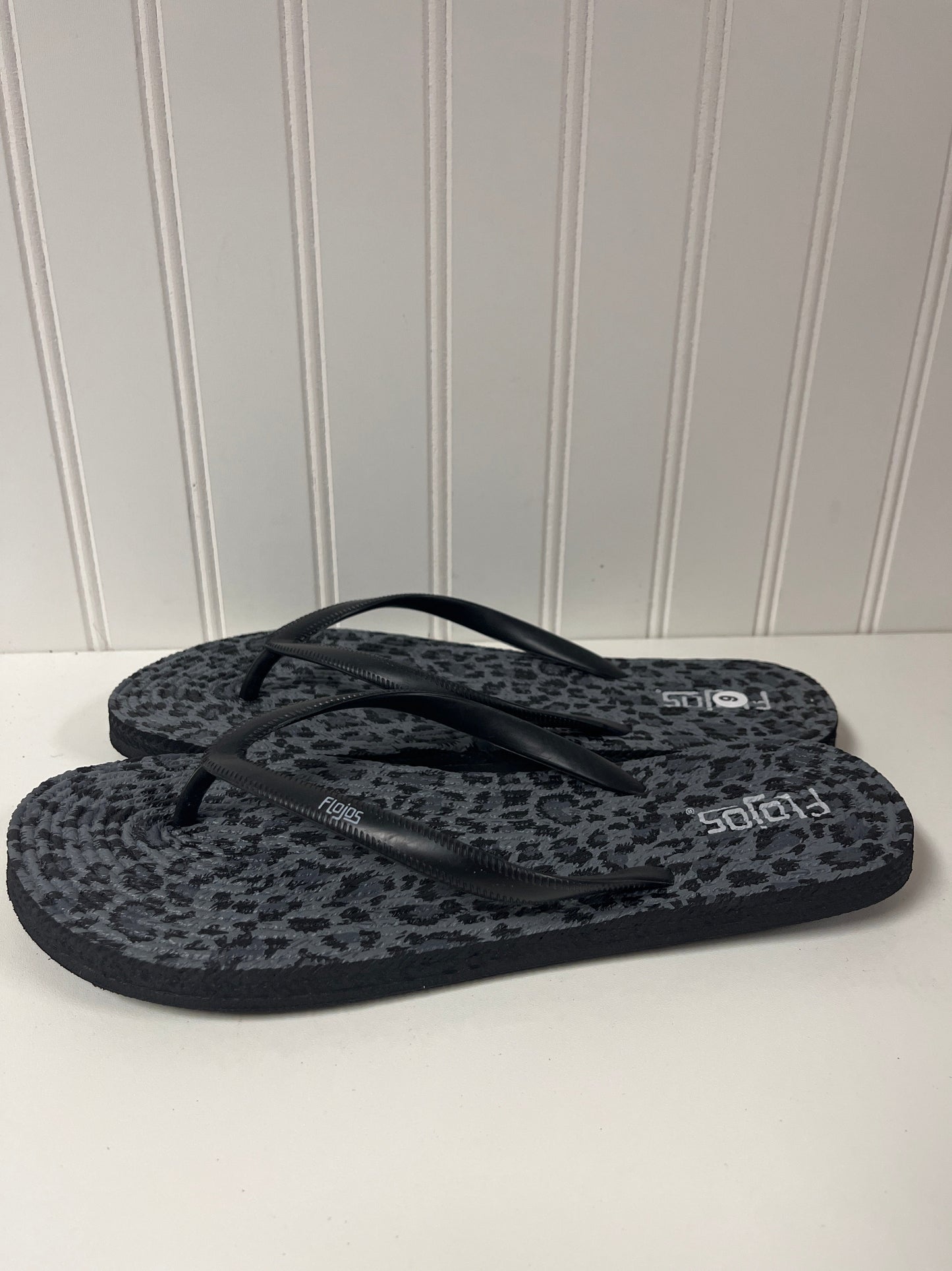 Animal Print Sandals Flip Flops Clothes Mentor, Size 9