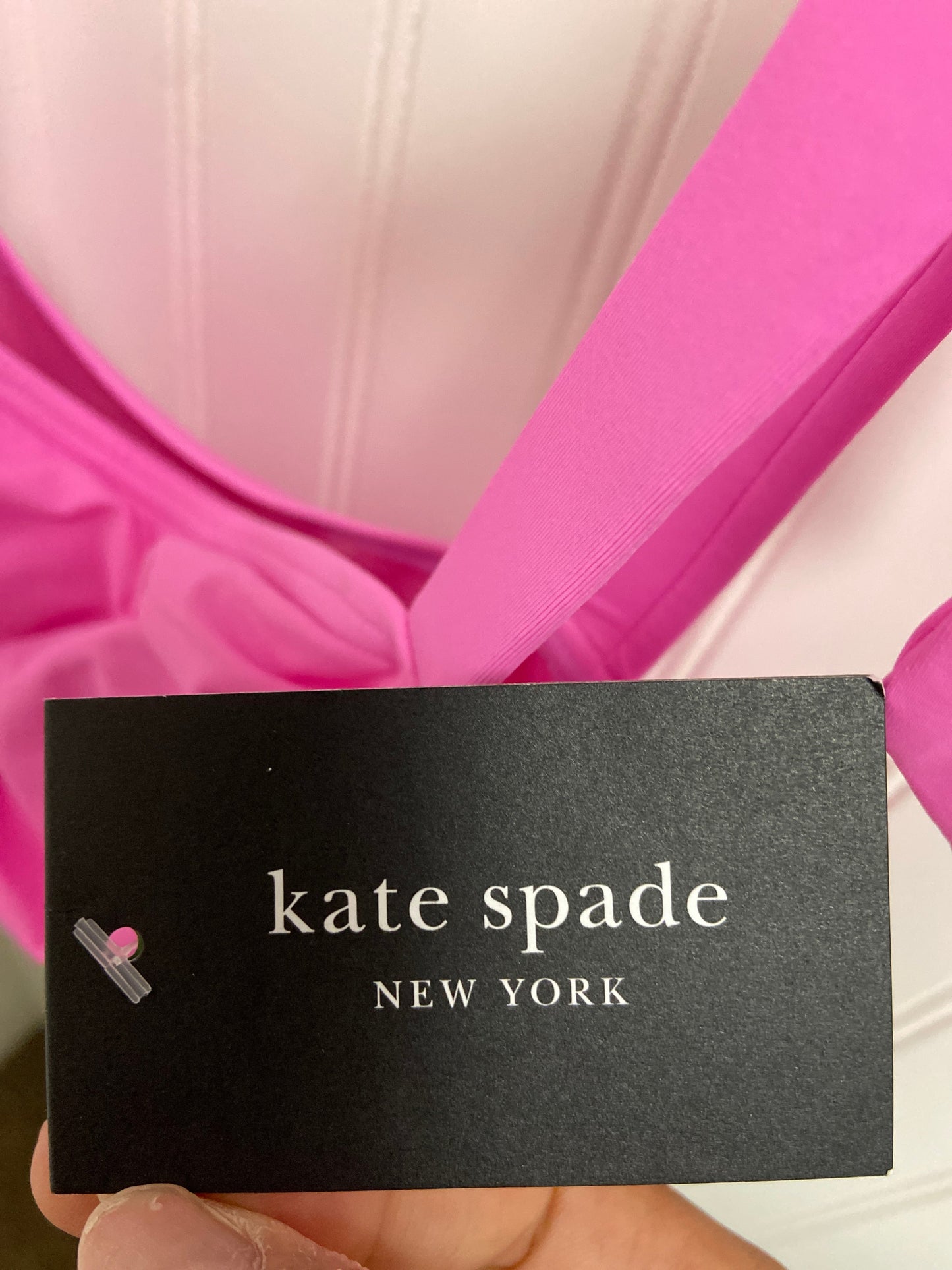 Swimsuit Designer By Kate Spade In Pink, Size: S