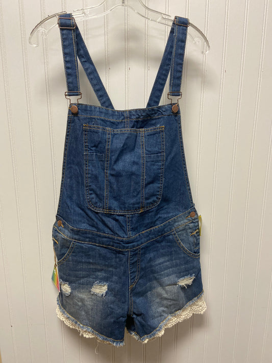 Overalls By Clothes Mentor In Blue Denim, Size: M