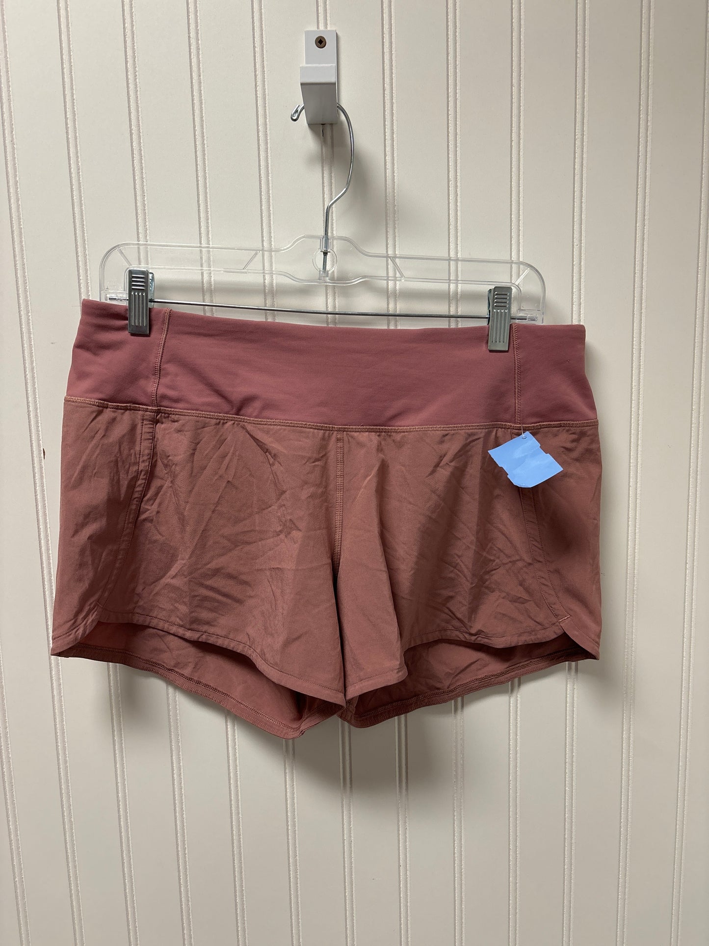 Athletic Shorts By Lululemon In Mauve, Size: M