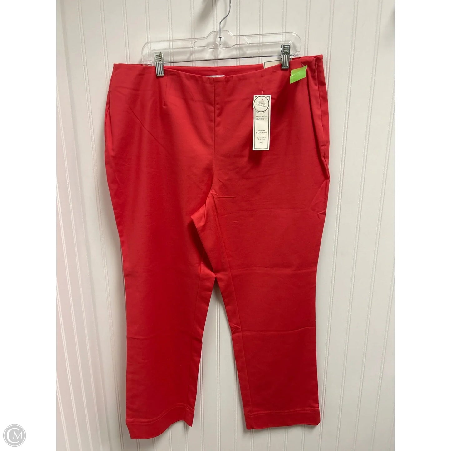 Pants Chinos & Khakis By Charter Club In Coral, Size: 14