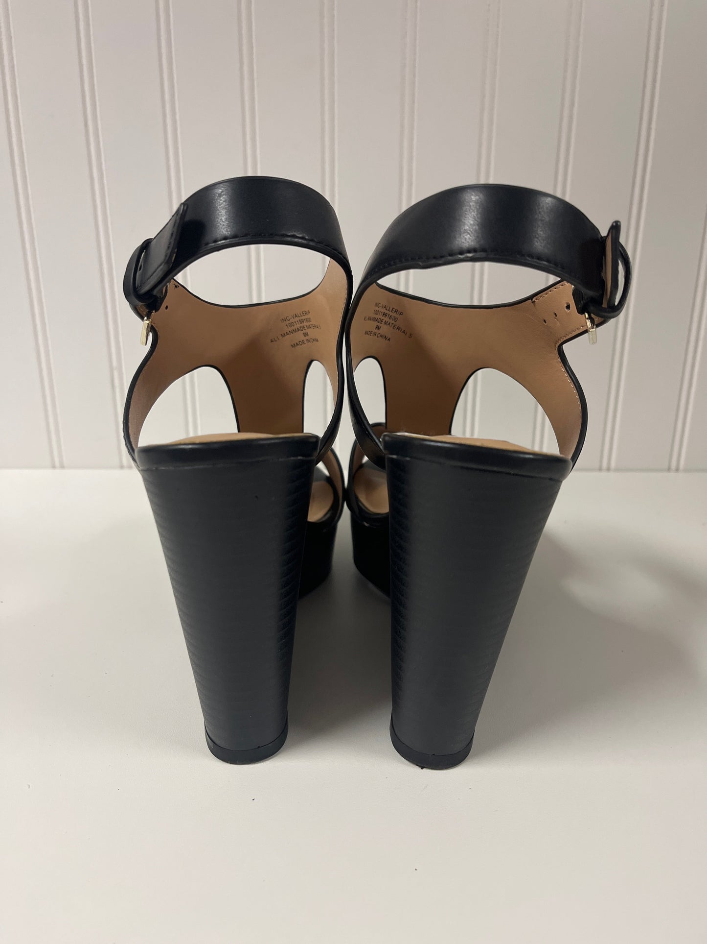 Sandals Heels Wedge By Inc  Size: 9