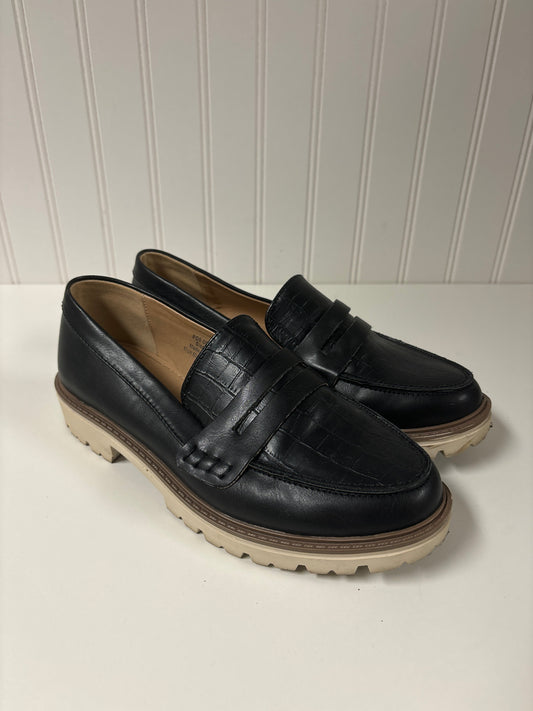 Black Shoes Flats Journee, Size 7