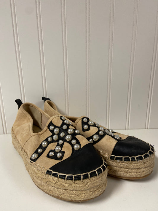 Tan Shoes Heels Platform Sam Edelman, Size 6